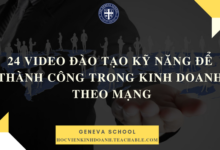 khoá học 24 Video Đào Tạo Kỹ Năng Để Thành Công Trong Kinh Doanh Theo Mạng