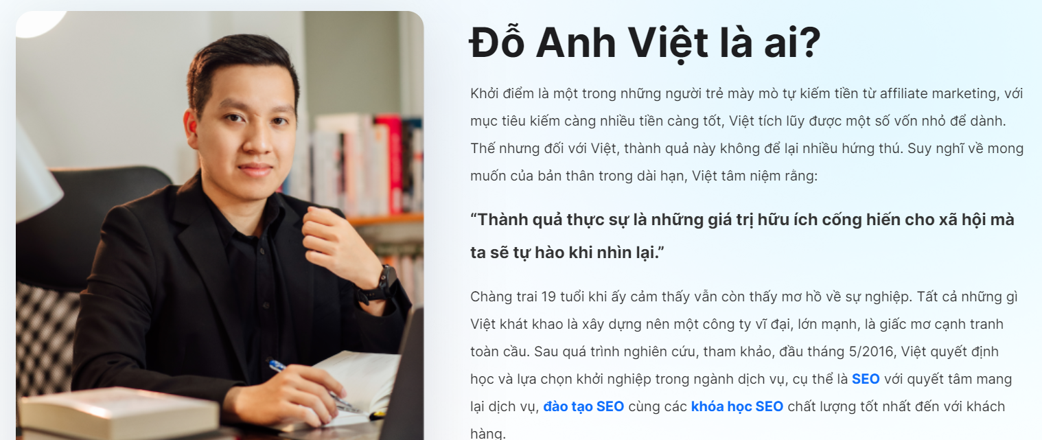 giảng viên Đỗ Anh Việt