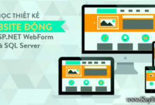 Khóa học thiết kế Website động với ASP.NET WebForm và SQL Server