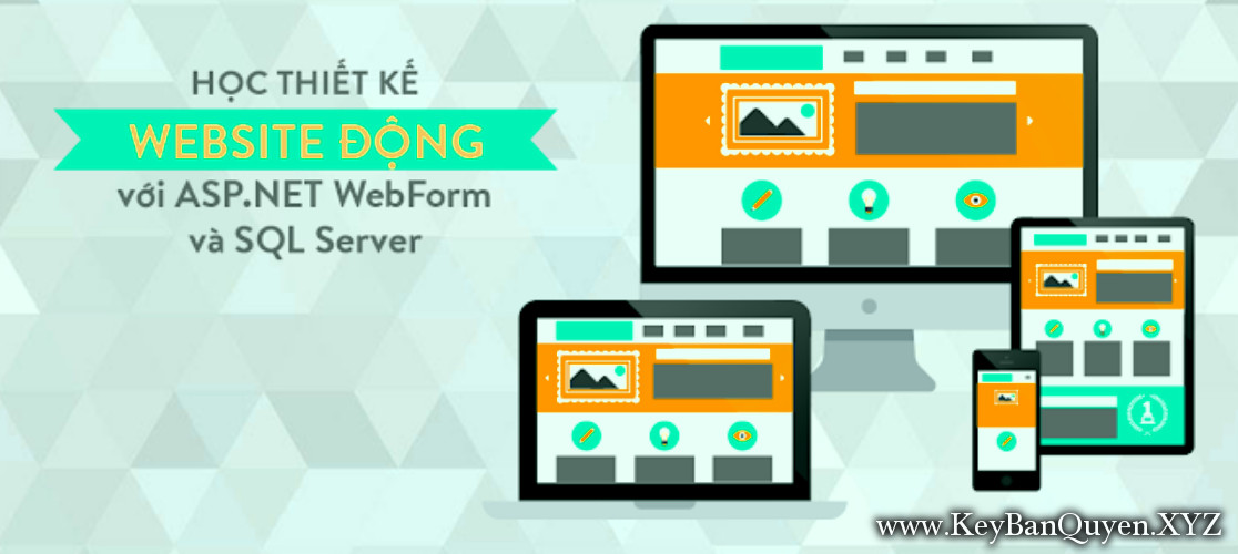 Khóa học thiết kế Website động với ASP.NET WebForm và SQL Server